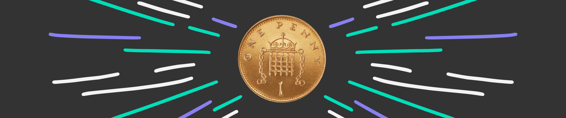 1 pence coin