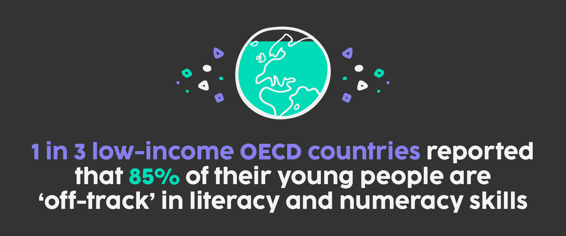 low income OECD countries Maths and English skills